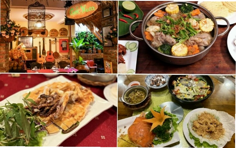 Ẩm Thực Quê Nhà mang đến không gian và món ăn dân dã