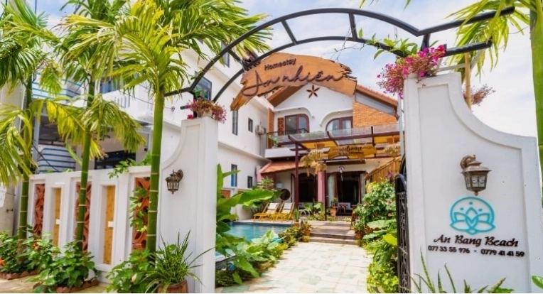 An Nhiên Homestay Hội An với không gian xanh mướt
