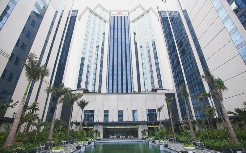 Ảnh nhìn từ bên ngoài của Khách sạn Crowne Plaza West Hanoi