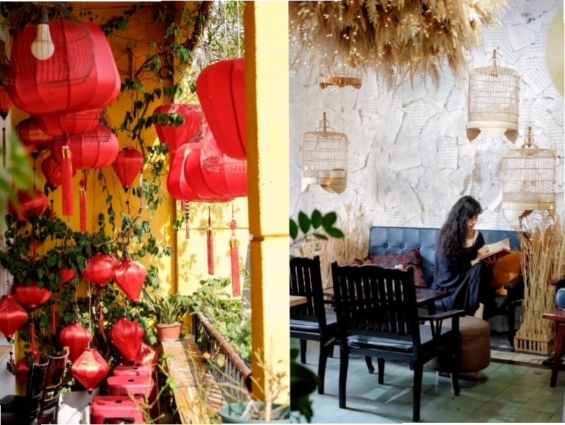 Ánh sáng vàng dịu nhẹ tạo không khí lãng mạn