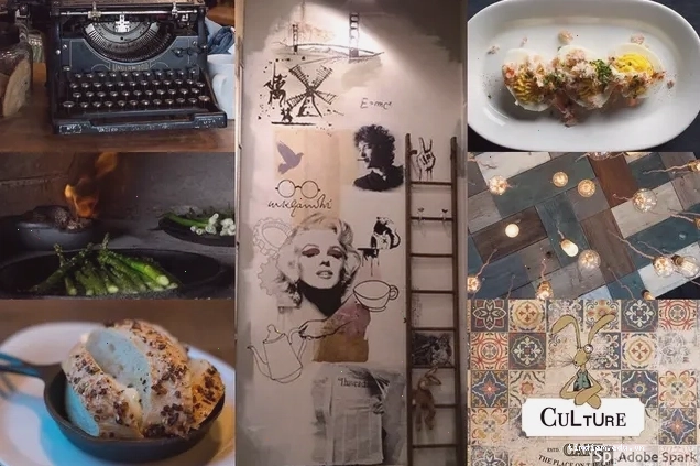 Ảnh tổng quan về Culture Cafe Nha Trang với không gian hiện đại