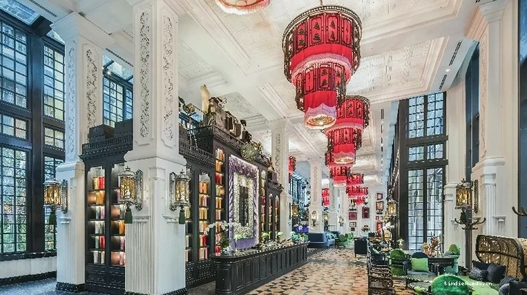Ảnh tổng thể khách sạn MGallery Sapa về đêm