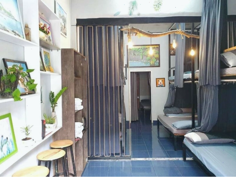 Art Homestay Vung Tau với những bức tường được trang trí bằng tranh vẽ sống động