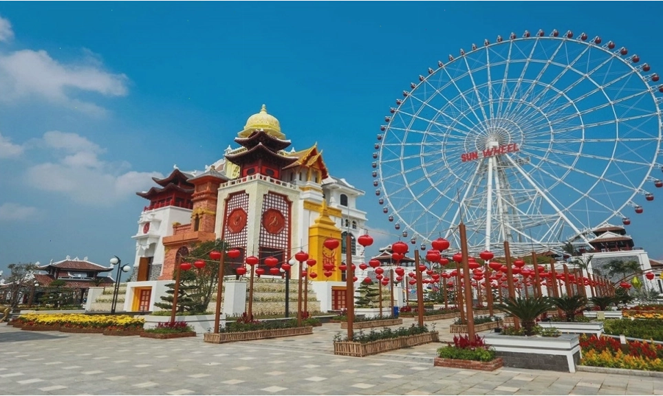 Asia Park Đà Nẵng - khu vui chơi giải trí quốc tế với vòng quay mặt trời ấn tượng