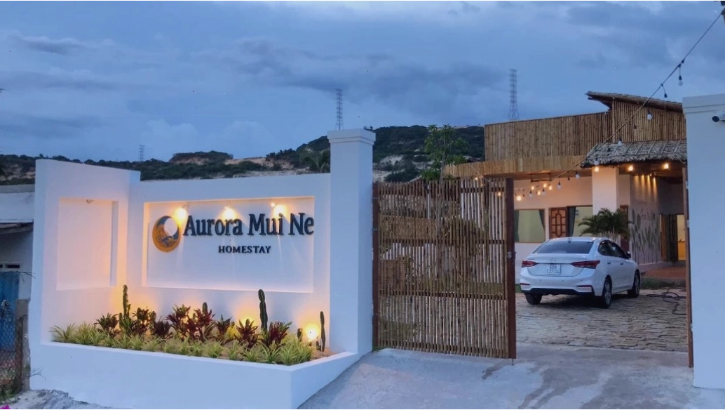 Aurora Mũi Né Homestay với tầm nhìn hướng biển lãng mạn