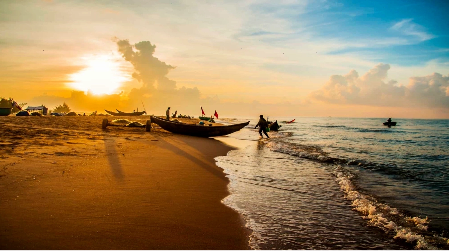 Bãi biển Bình Châu Hồ Cốc hoang sơ và yên bình