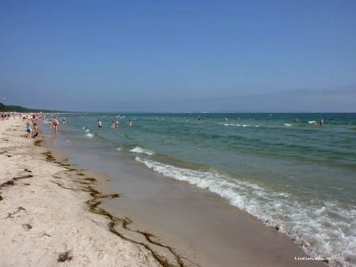 Bãi biển Binzer Strand đẹp và thanh bình tại Đức