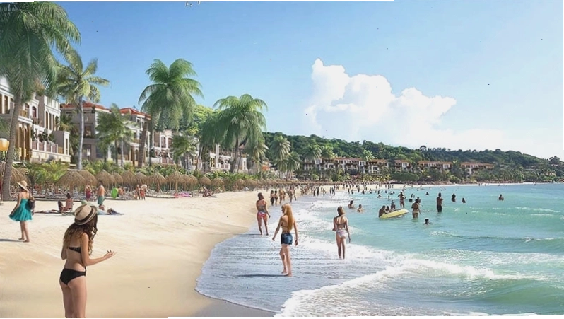 Bãi Biển Các Bà thuộc Sun World Cát Bà