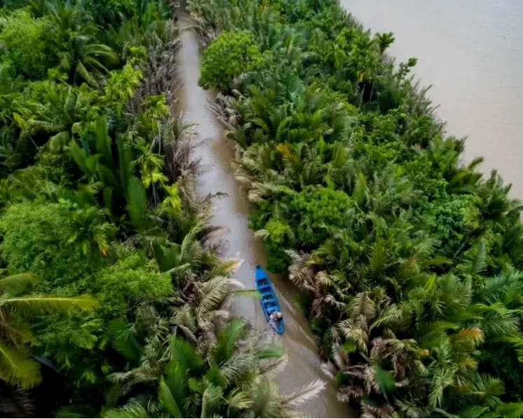 Bãi biển Vũng Tàu thơ mộng với những con thuyền đánh cá