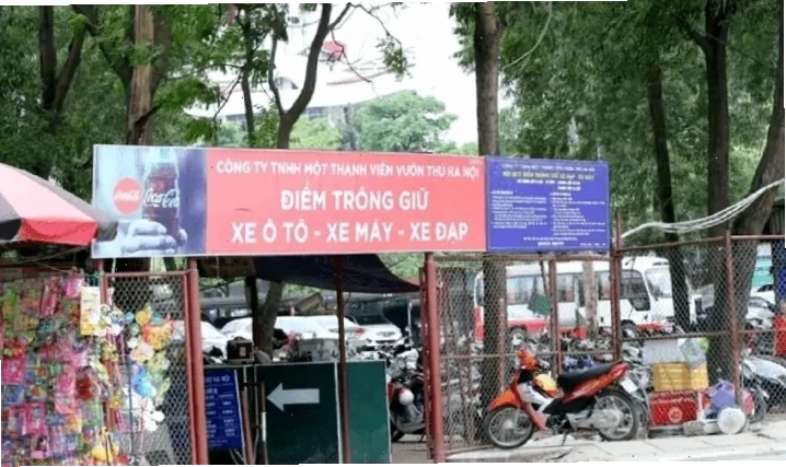 Bãi gửi xe ô tô gần Công Viên Thủ Lệ