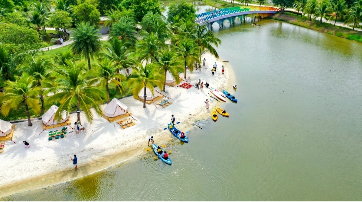 Bản đồ chỉ dẫn đường đến Công viên Ánh Sáng Vinhomes Grand Park Quận 9