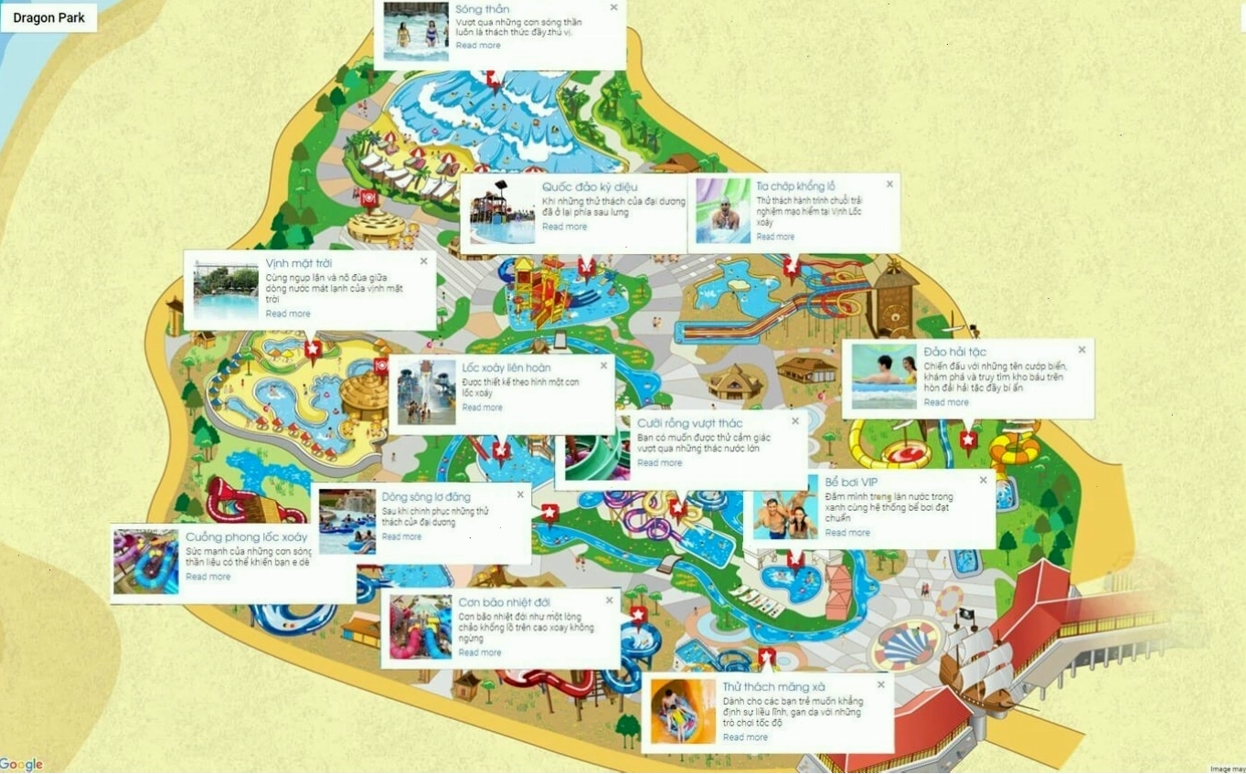 Bản đồ Công viên nước Typhoon Water Park
