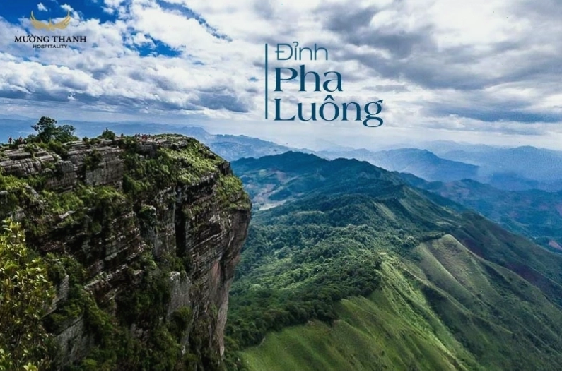 Bản đồ vị trí Đỉnh Pha Luông, Sơn La
