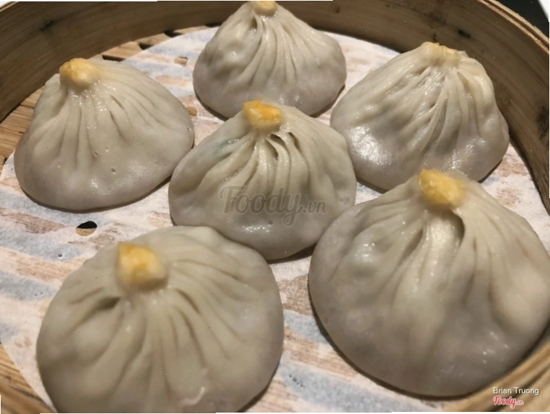 Bánh bao Thượng Hải mềm mịn, nhân đầy đặn