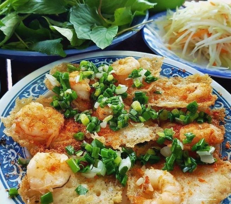 Bánh khọt Cây Sung - Bánh khọt giòn rụm, nhân hấp dẫn