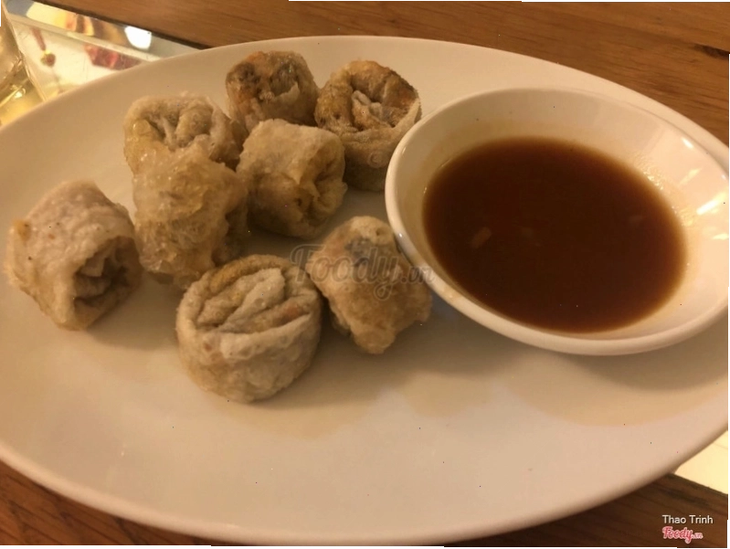 Bánh tráng lụi chiên hấp dẫn