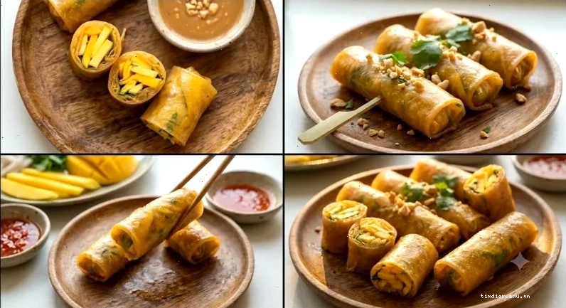 Bánh tráng xoài Nha Trang - một món ăn vặt hấp dẫn