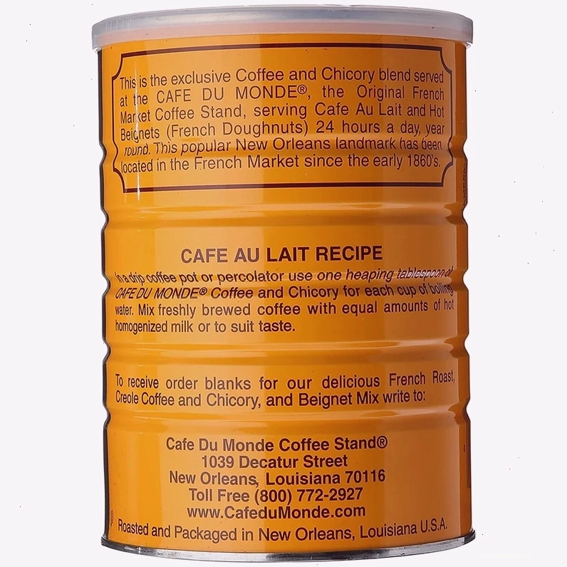 Bao bì sản phẩm Cafe Du Monde Coffee With Chicory