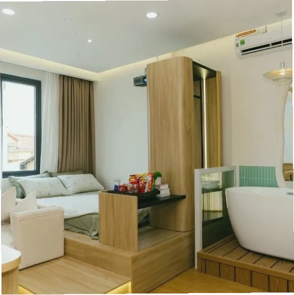 Be Staycation Sai Gon với không gian trẻ trung