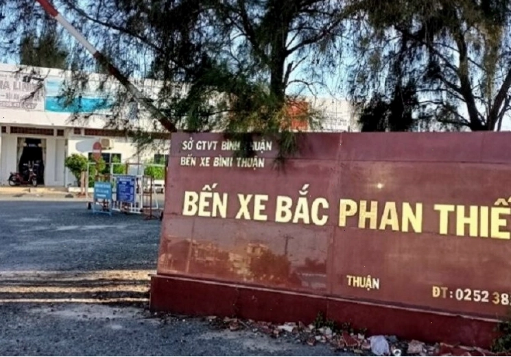 Bến xe Bắc Phan Thiết, một trong những điểm đến quan trọng trên tuyến đường