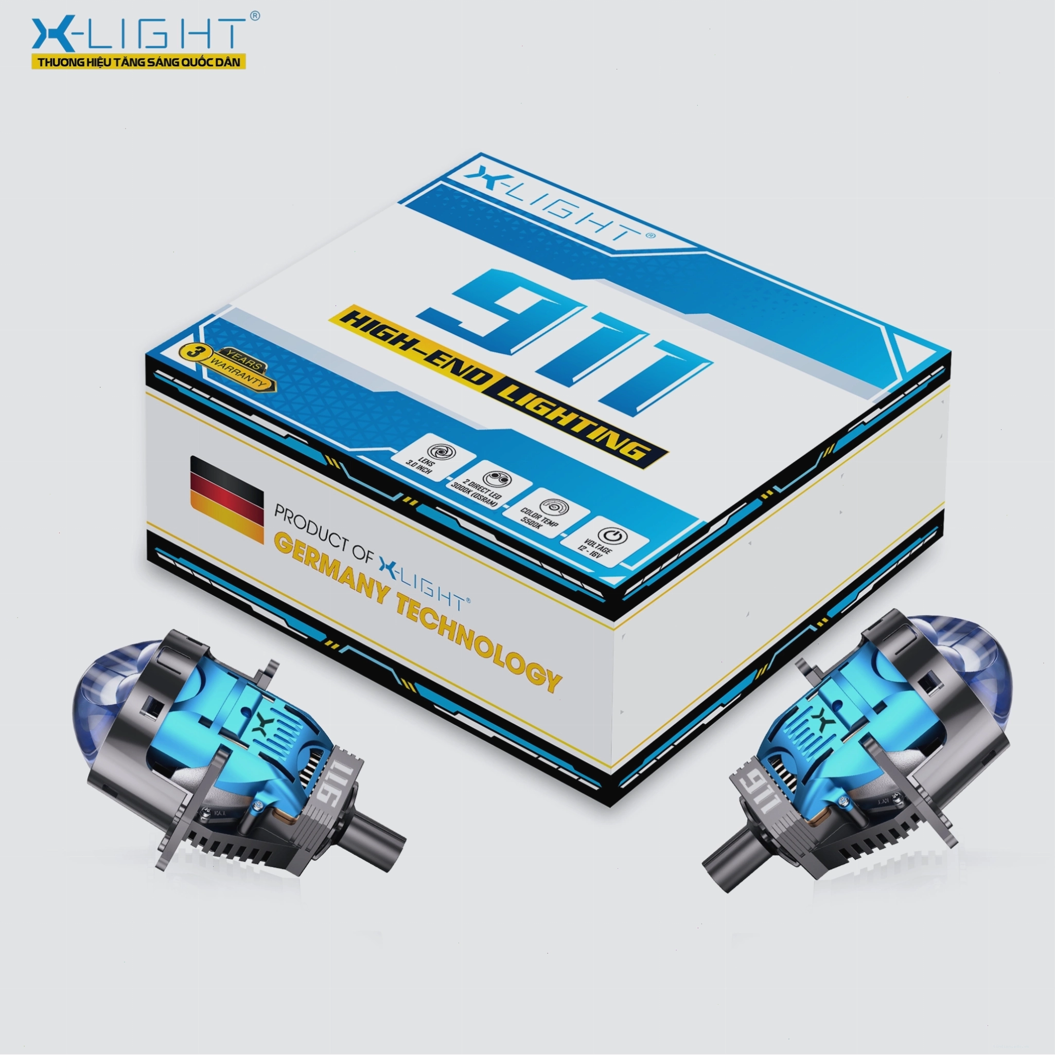 Bi LED X-Light 911