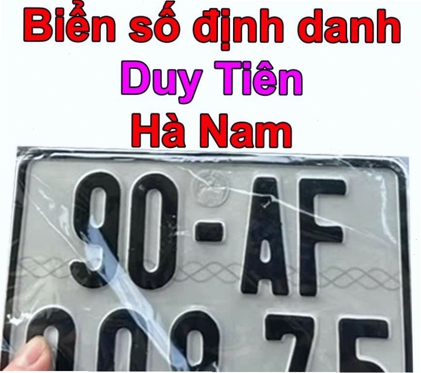 Biển số xe định danh Duy Tiên, Hà Nam 90AF