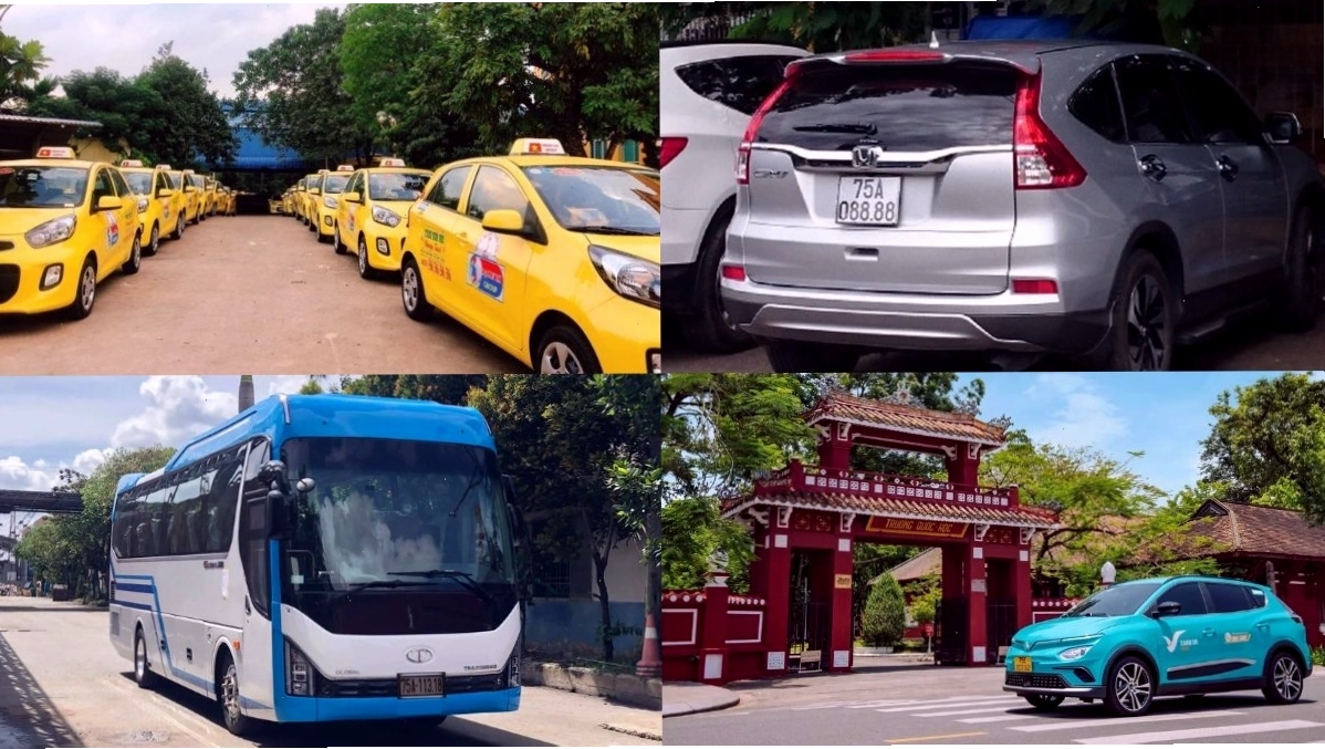 Biển số xe kinh doanh vận tải tại Huế