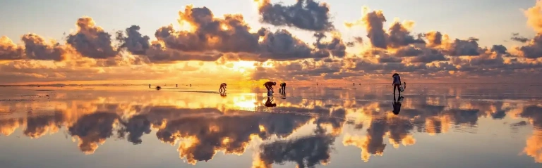 Biển Vô Cực Thái Bình vẻ đẹp siêu thực và hành trình khám phá