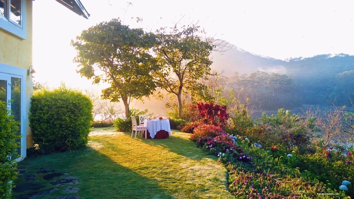 Bình An Village Resort Đà Lạt nhìn từ trên cao