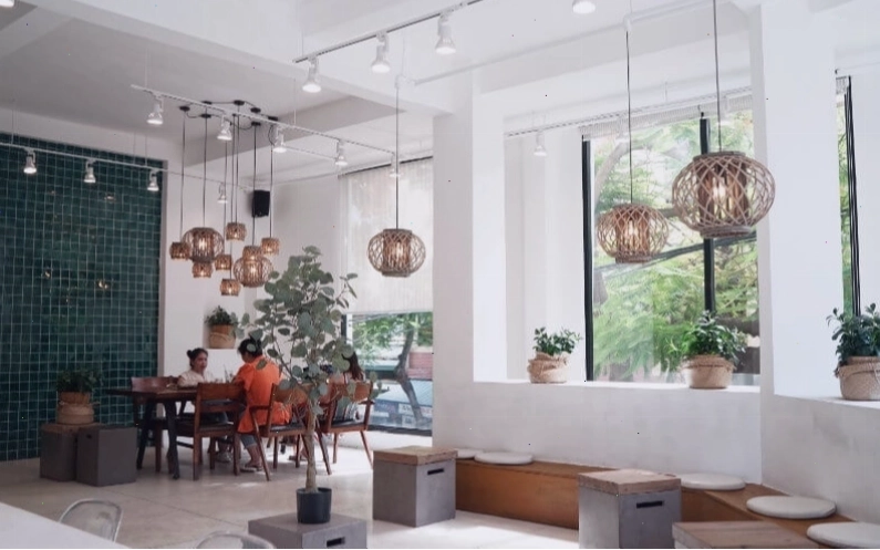 Boulevard Gelato & Coffee với thiết kế đơn giản và tao nhã