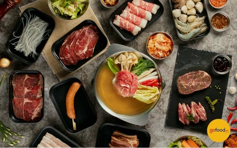 Buffet nướng Hàn tại Meat & Meet Crescent Mall