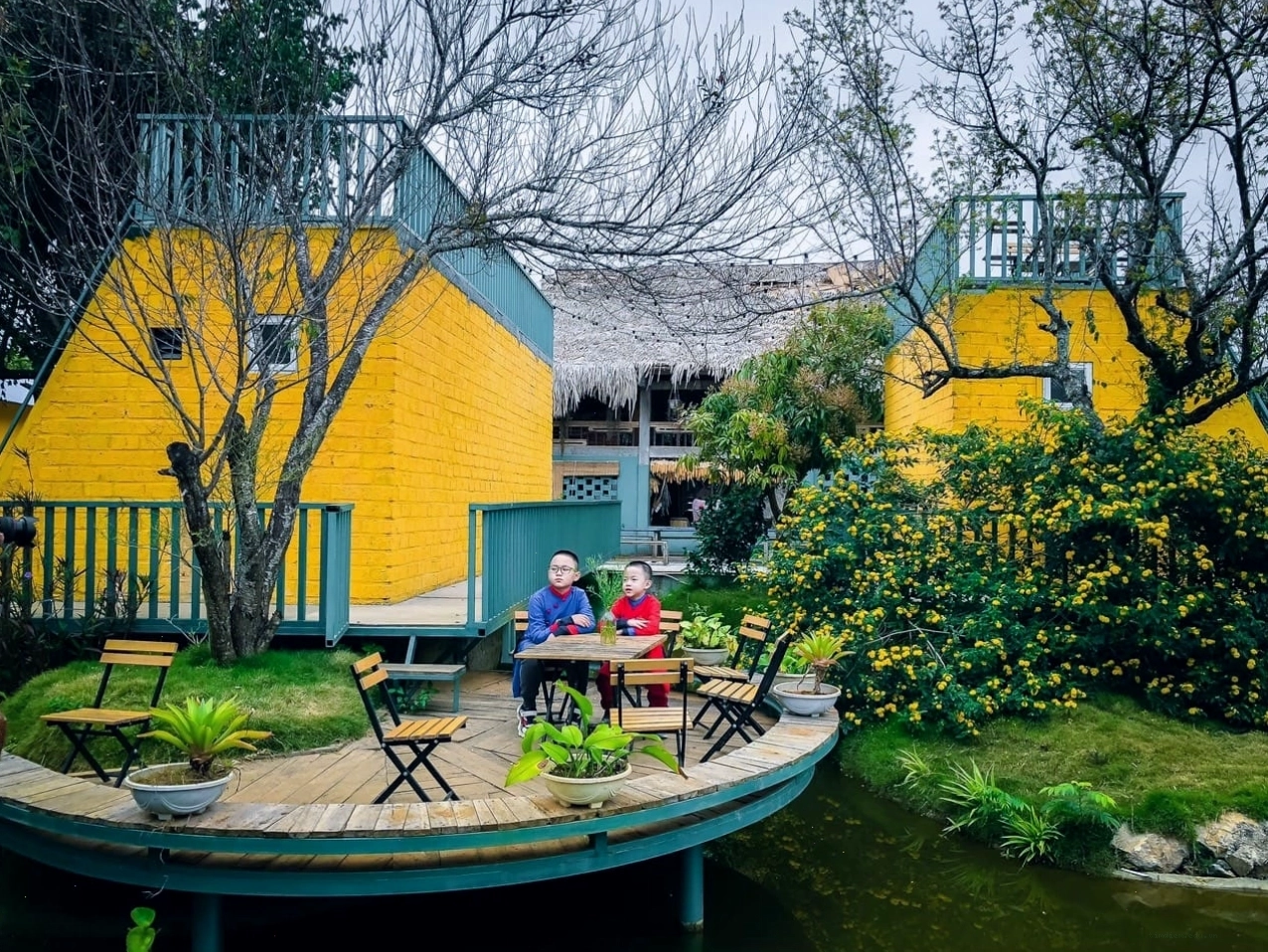 Bungalow Lều Hét bốn người tại Fairy House Homestay