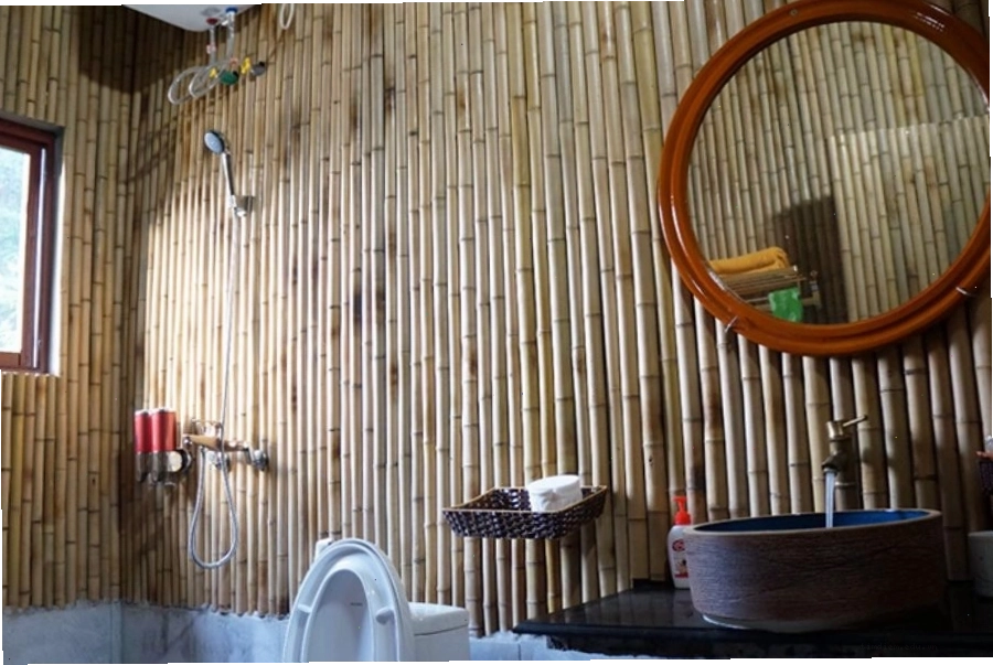 Buổi sáng tại Bungalow hướng hồ, Ninh Binh Valley Homestay