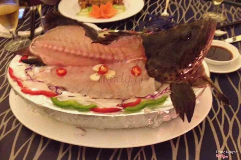 Cá mú sống ăn gỏi (sashimi) tươi ngon tuyệt hảo