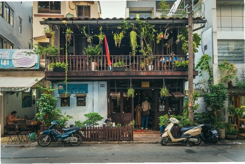 Cà phê Đỗ Phủ với không gian hoài cổ