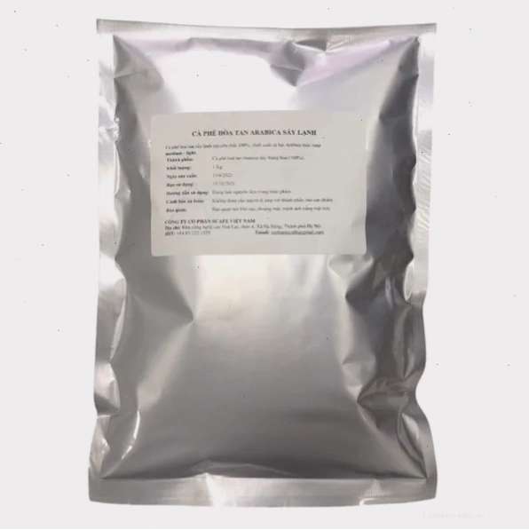 Cà phê hoà tan sấy lạnh Arabica - Medium light