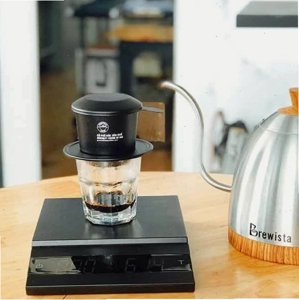 Cà phê phin rang mộc theo gu Greenfields Coffee