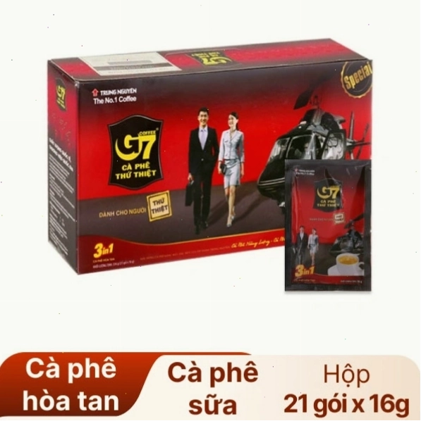 Cà phê sữa G7 3in1 336g - một đối thủ cạnh tranh của VinaCafé