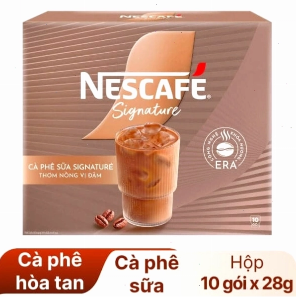 Cà phê sữa NesCafé Signature đậm vị, mang đến trải nghiệm mới lạ