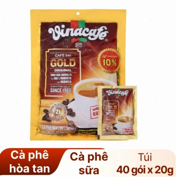 Cà phê sữa VinaCafé Gold Original 800g