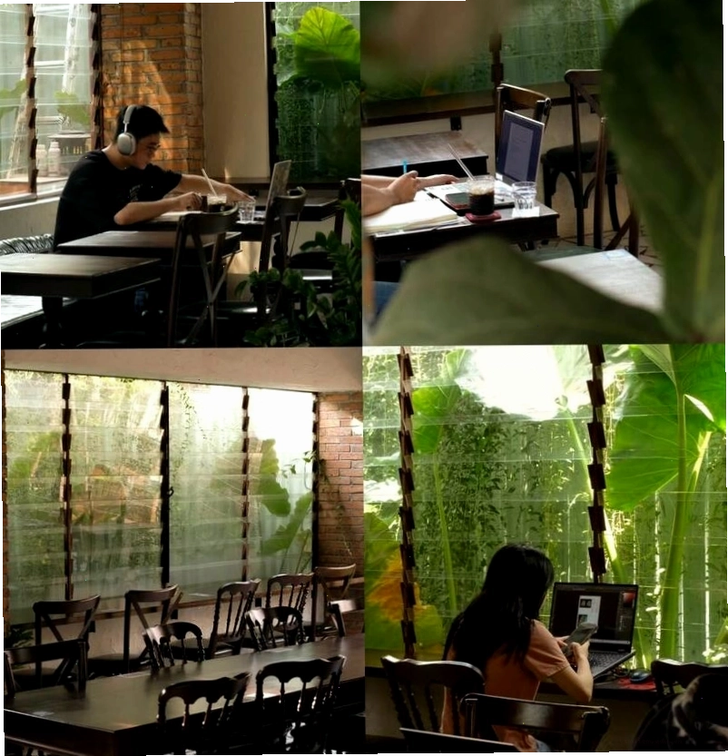 Cà Rề Cafe Quận 1 với view nhìn ra thành phố