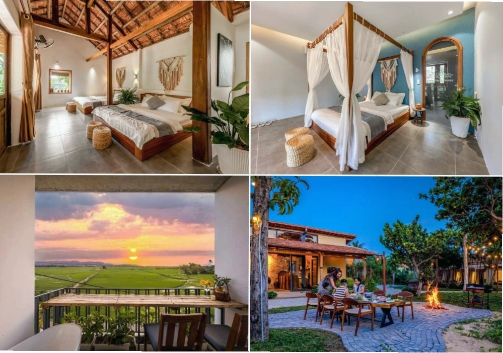 Các căn phòng đầy đủ tiện nghi, bày trí đẹp mắt cùng ban công thoáng đãng tại PAMY Homestay Phú Yên