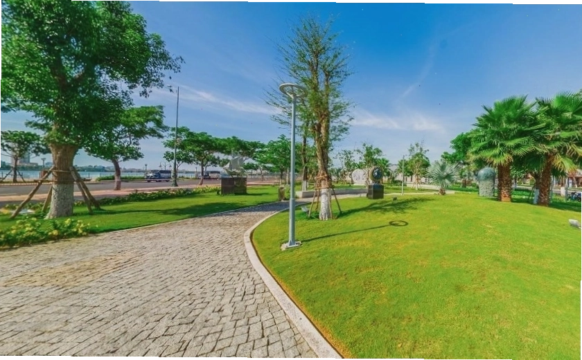 Các công viên xanh tại Đà Nẵng mang lại sự bình yên