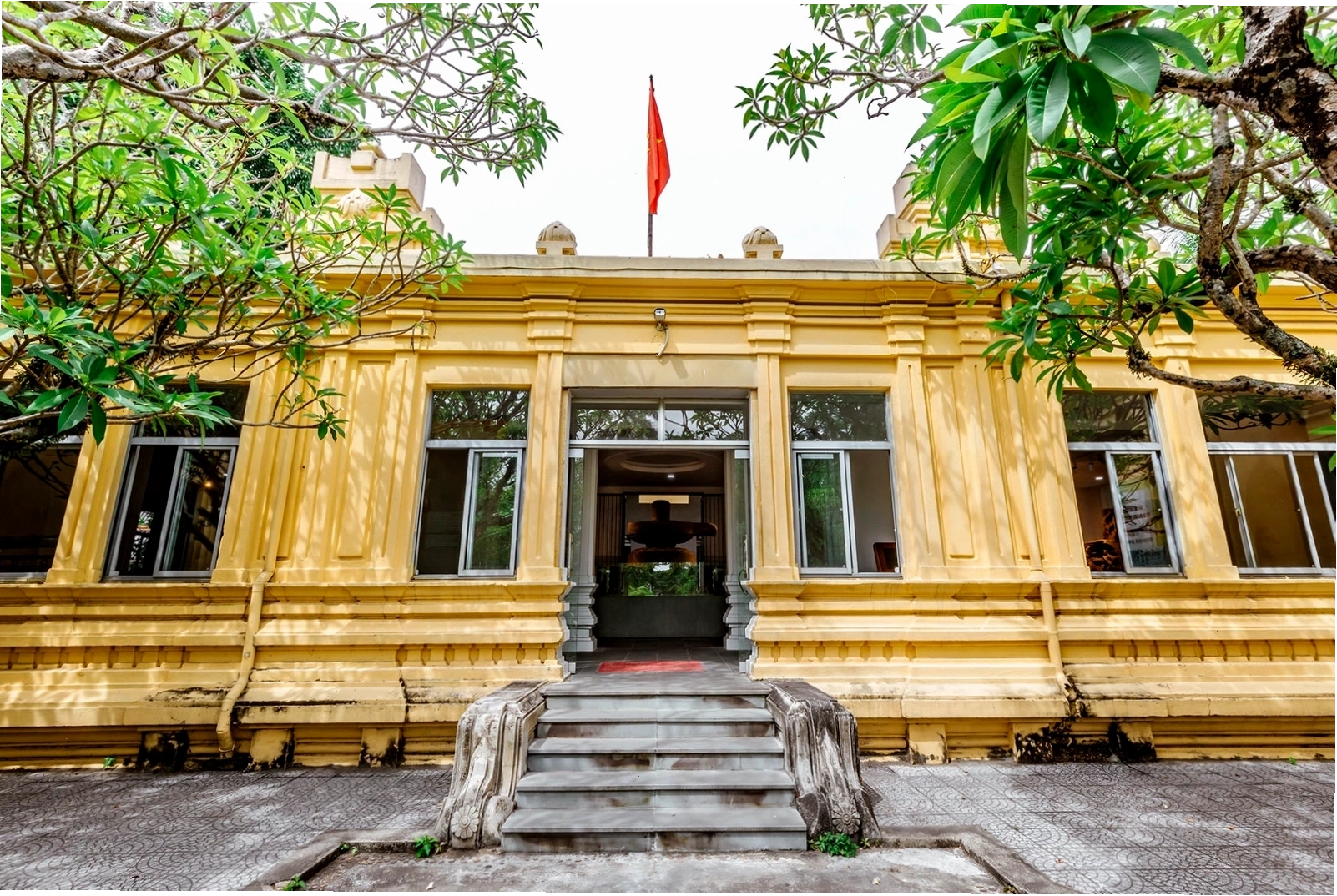 Các hiện vật điêu khắc Chăm Pa tại bảo tàng