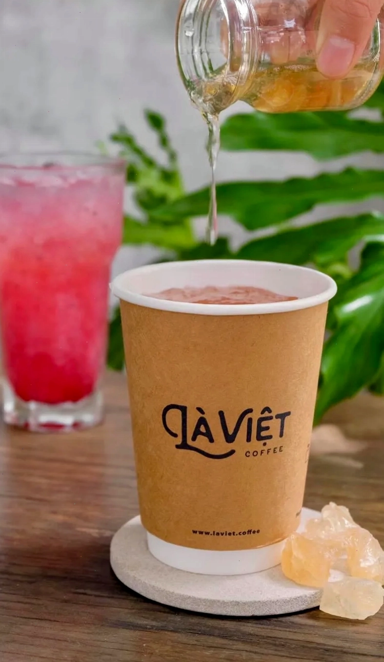 Các loại trà trái cây tại Là Việt