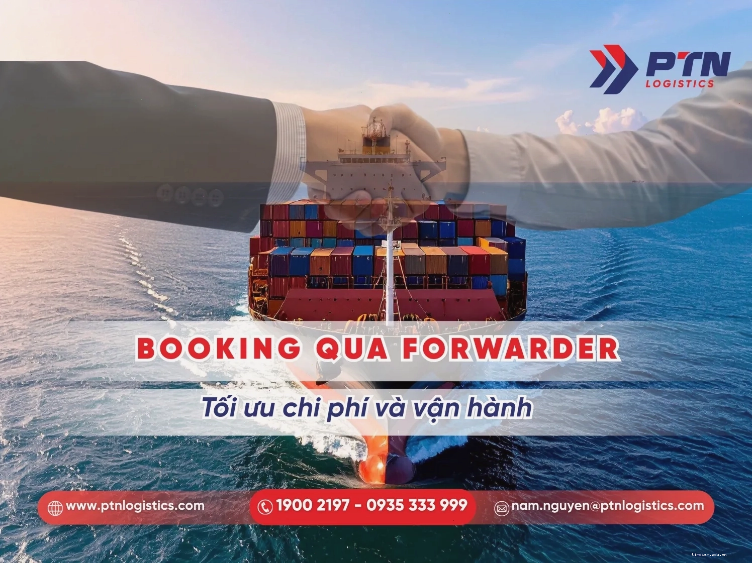 Các lợi ích khi booking qua forwarder