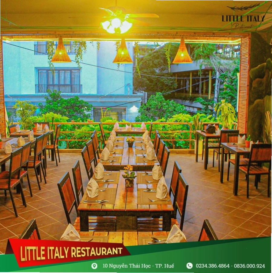 Các món ăn Ý tại nhà hàng Little Italy