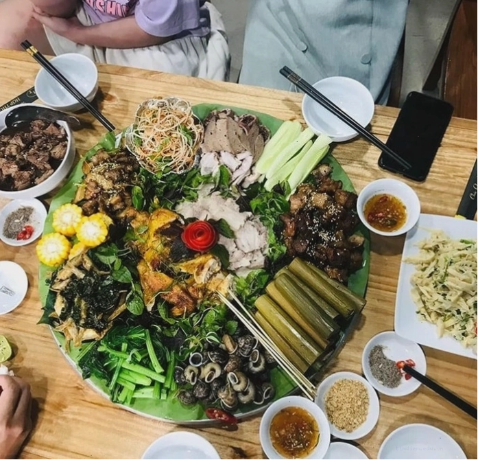 Các món đặc sản Tây Bắc tại nhà hàng Hợp Thủy