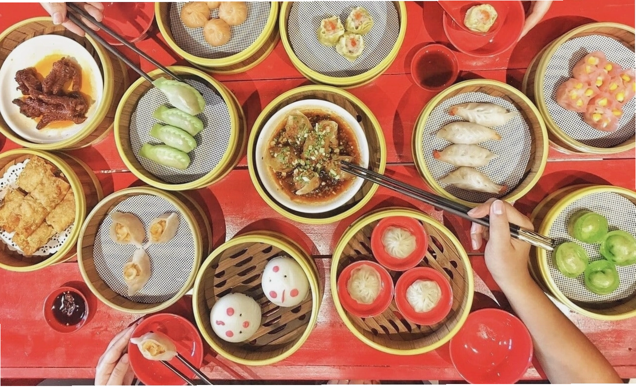 Các món dimsum hấp dẫn tại Bảo Ký Dimsum