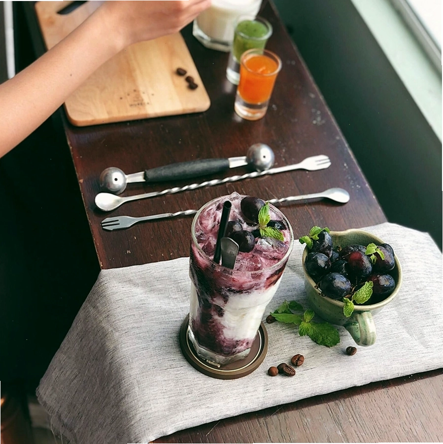 Các món đồ uống được chăm chút tỉ mỉ tại Le Petit Cafe
